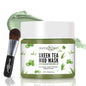 Green Tea Mud Mask - Matcha Powder, Aloe Vera, Kaolin, and Bentonite Clay for Hydrating, Detoxifying, Deep Cleansing, Minimizing Pores, Relaxing, and Soothing Organic Facial Mask